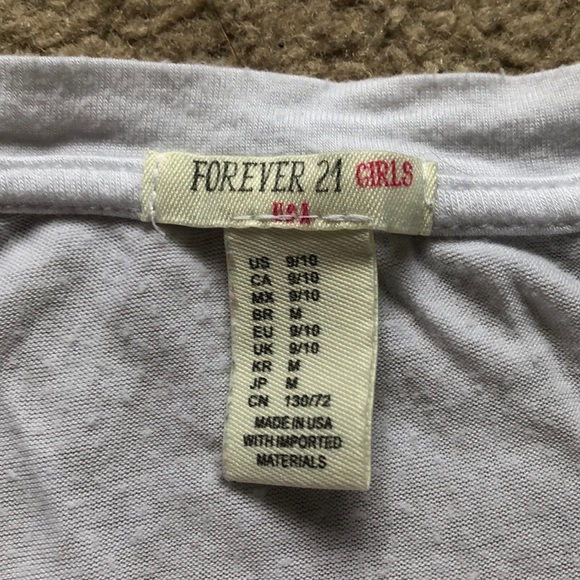 Forever 21 Girls Crop Top - Picture 2 of 2